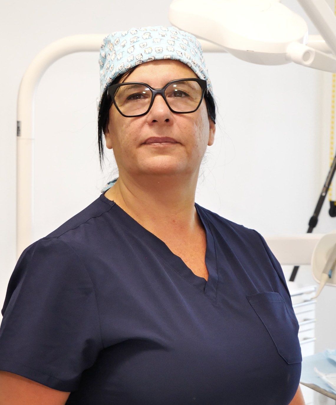 Dott.ssa Barbara Berti nella sala operativa dello studio di Lucca